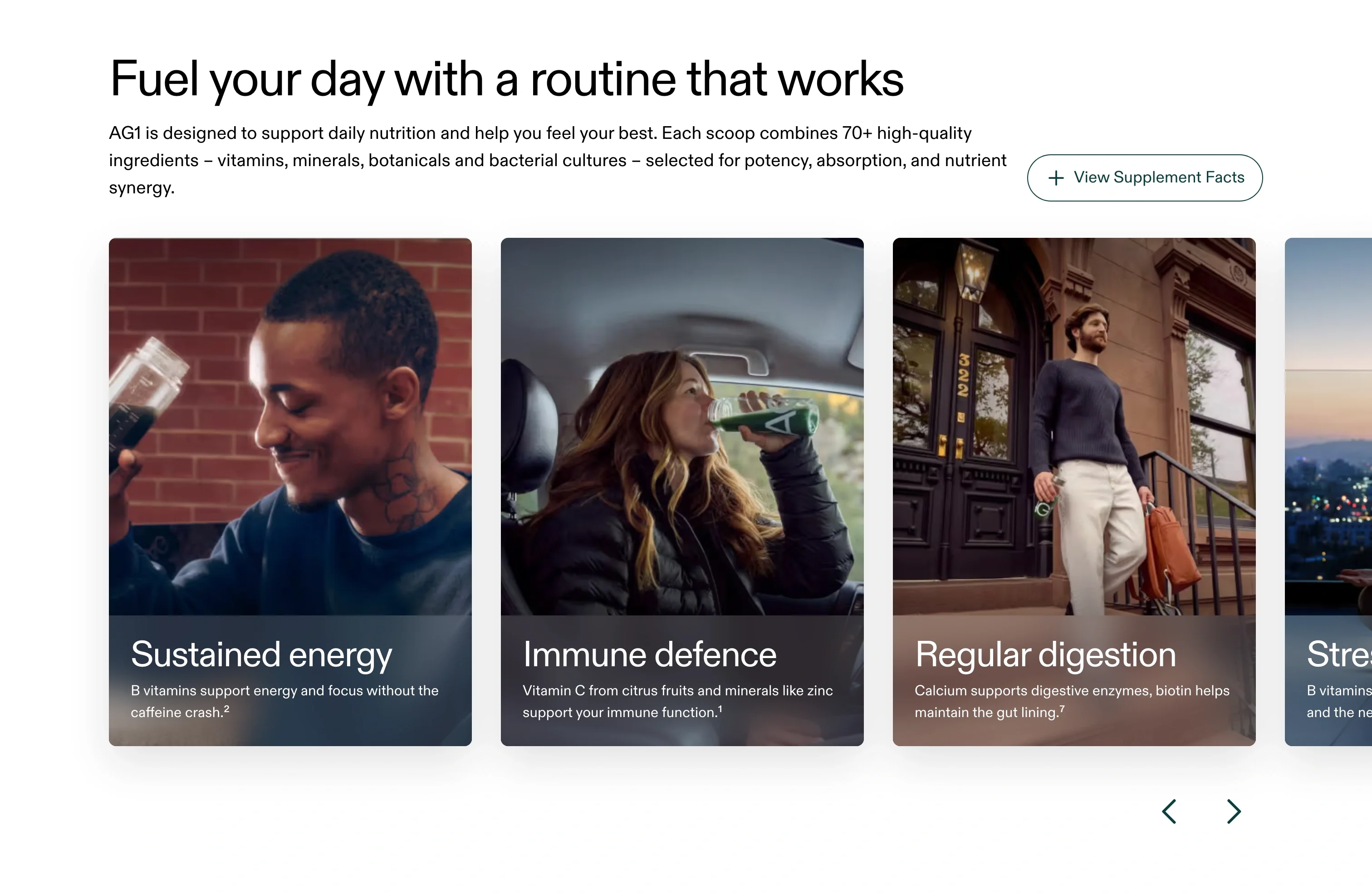 Daily Nutrition Benefits