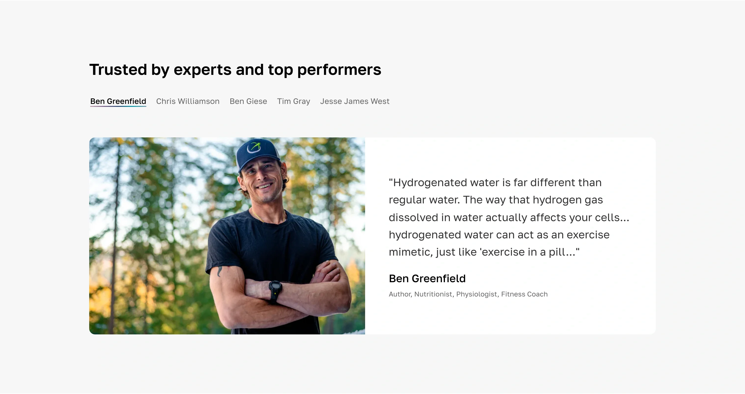 Trusted by Experts and Top Performers