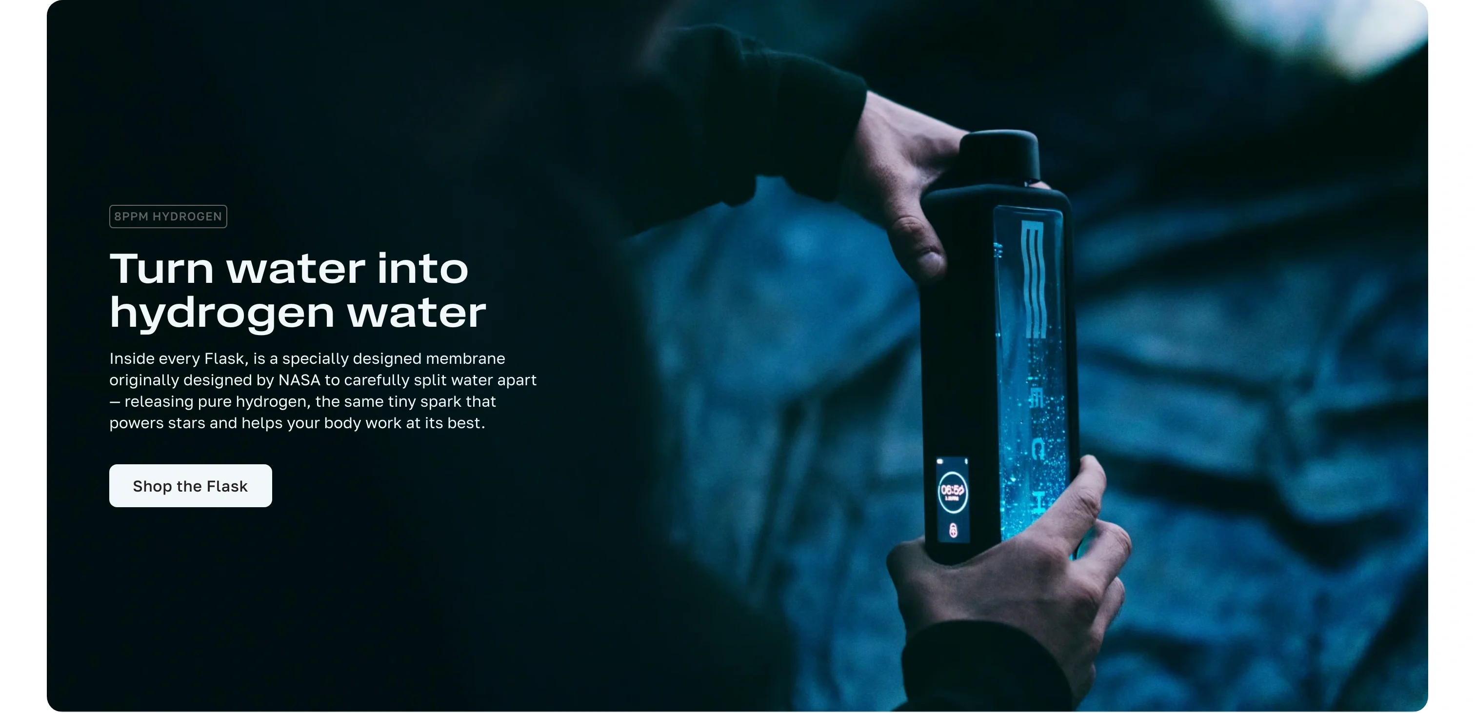 Turn Water into Hydrogen Water