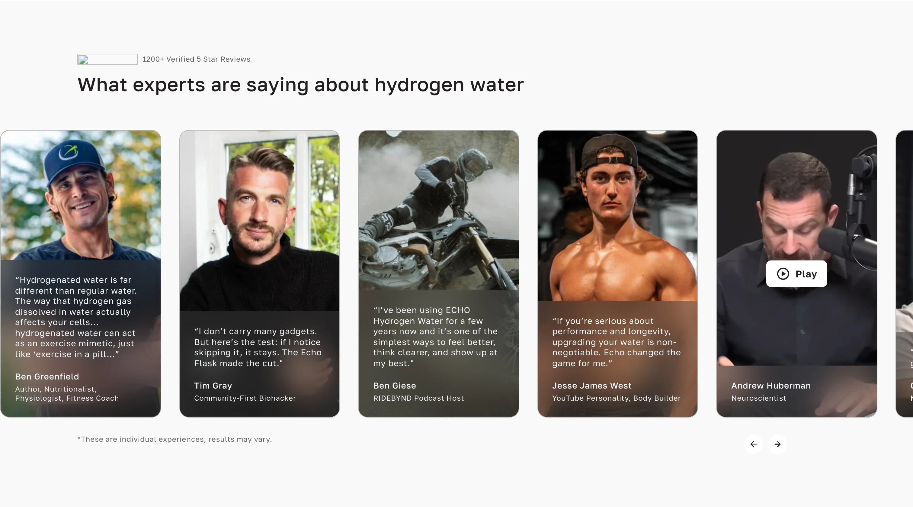 What Experts Are Saying