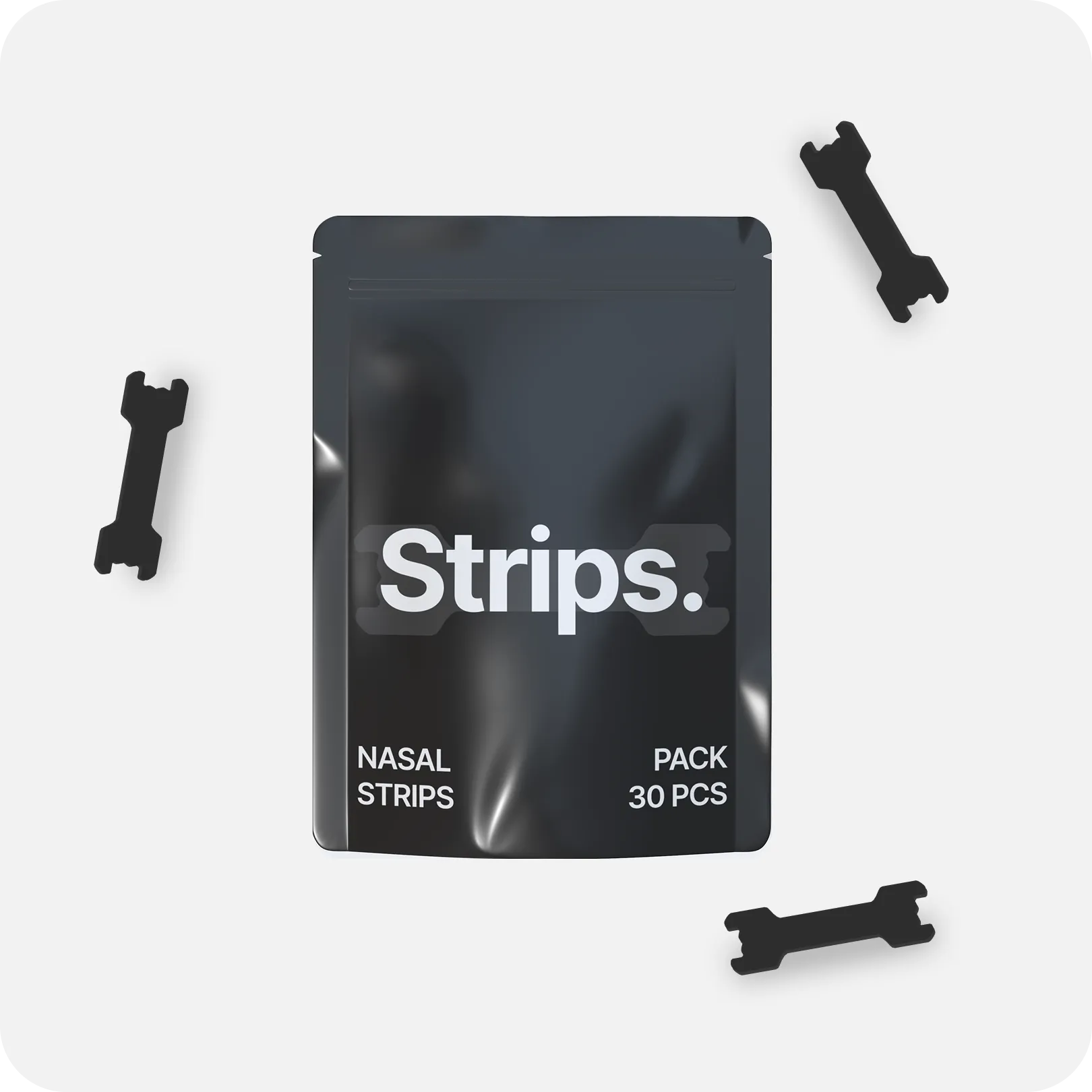 Black Nasal Strips - Package Front
