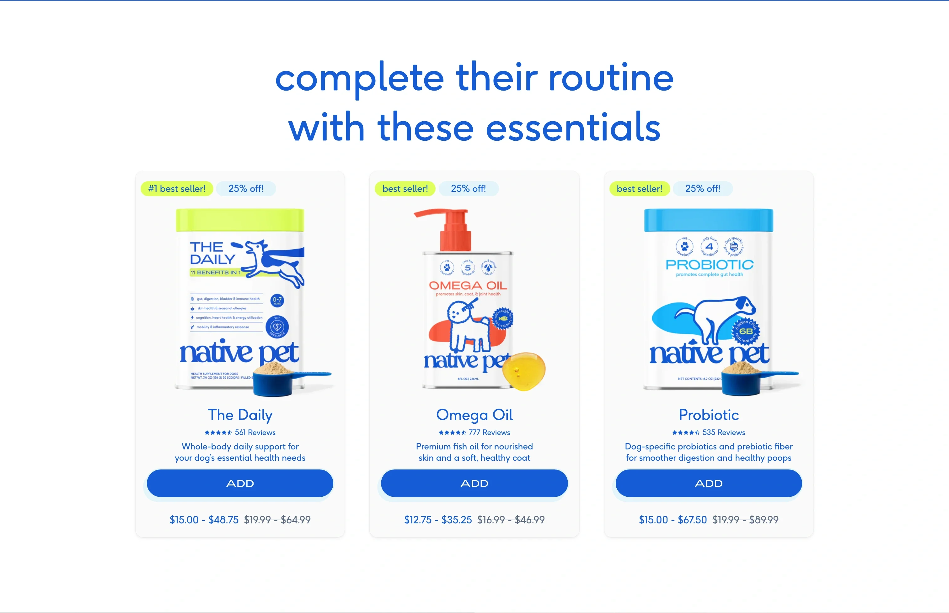 Complete the Routine — Related Products