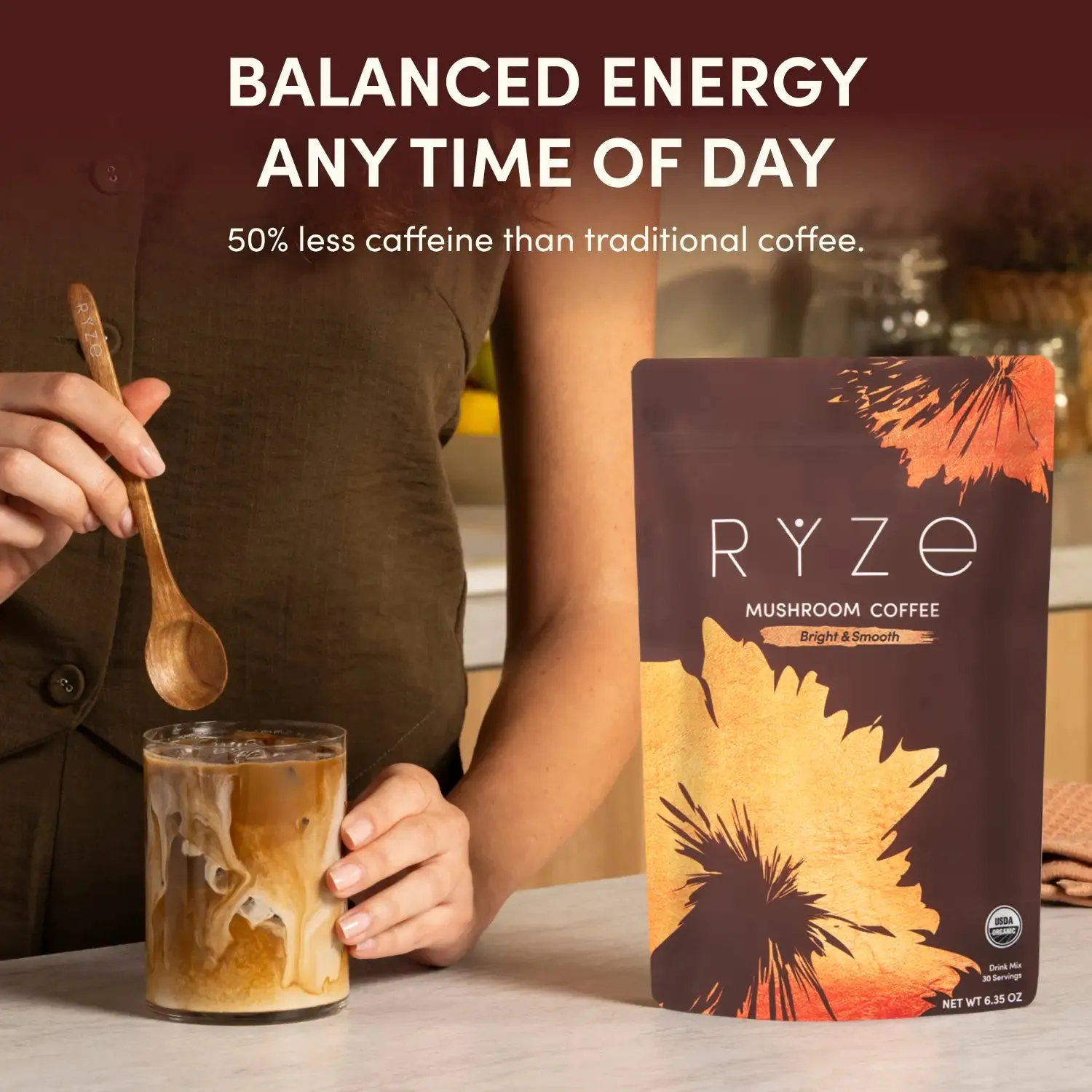 Medium Roast Single Bag — Angled View