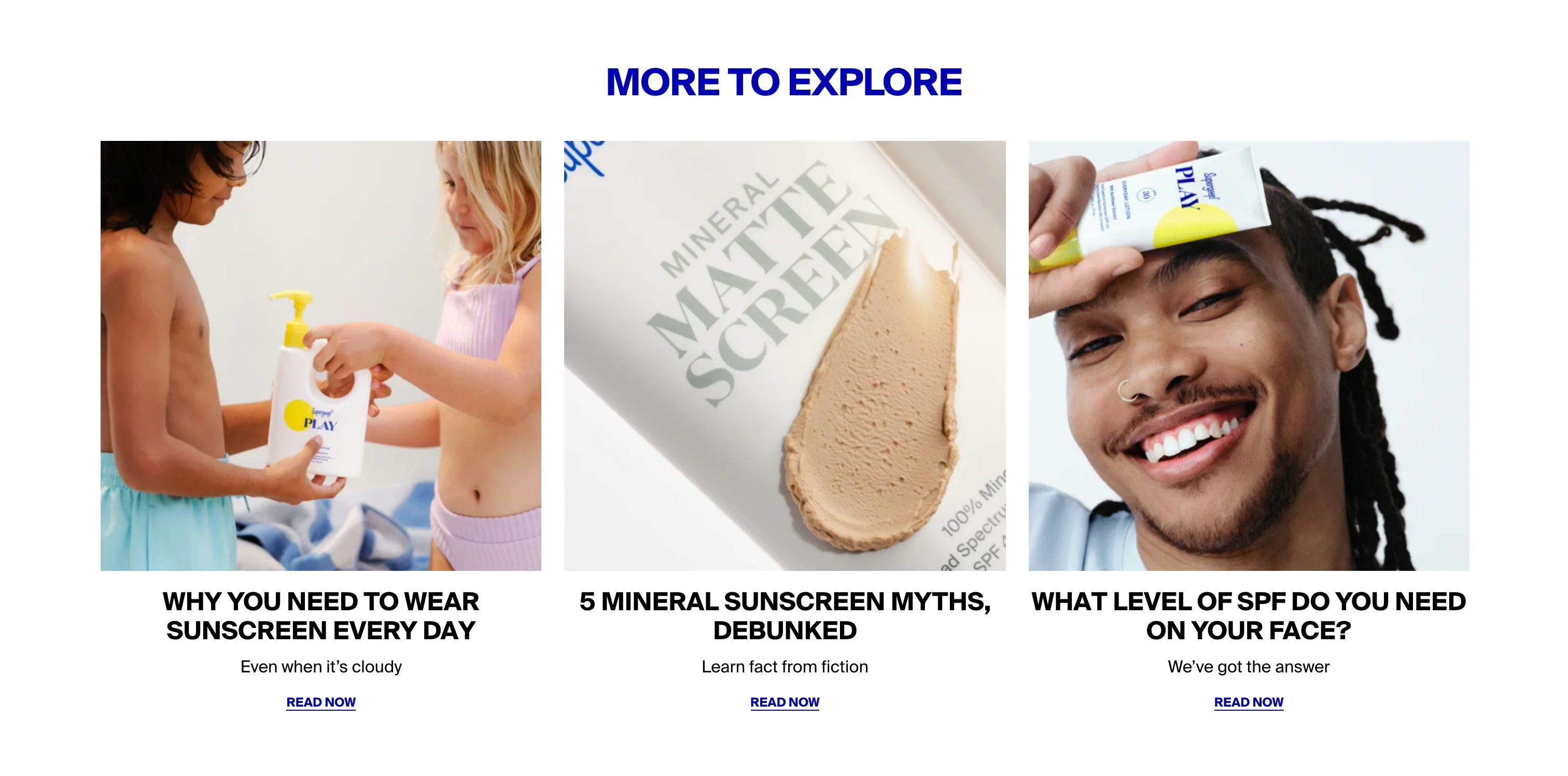 More to Explore Blog