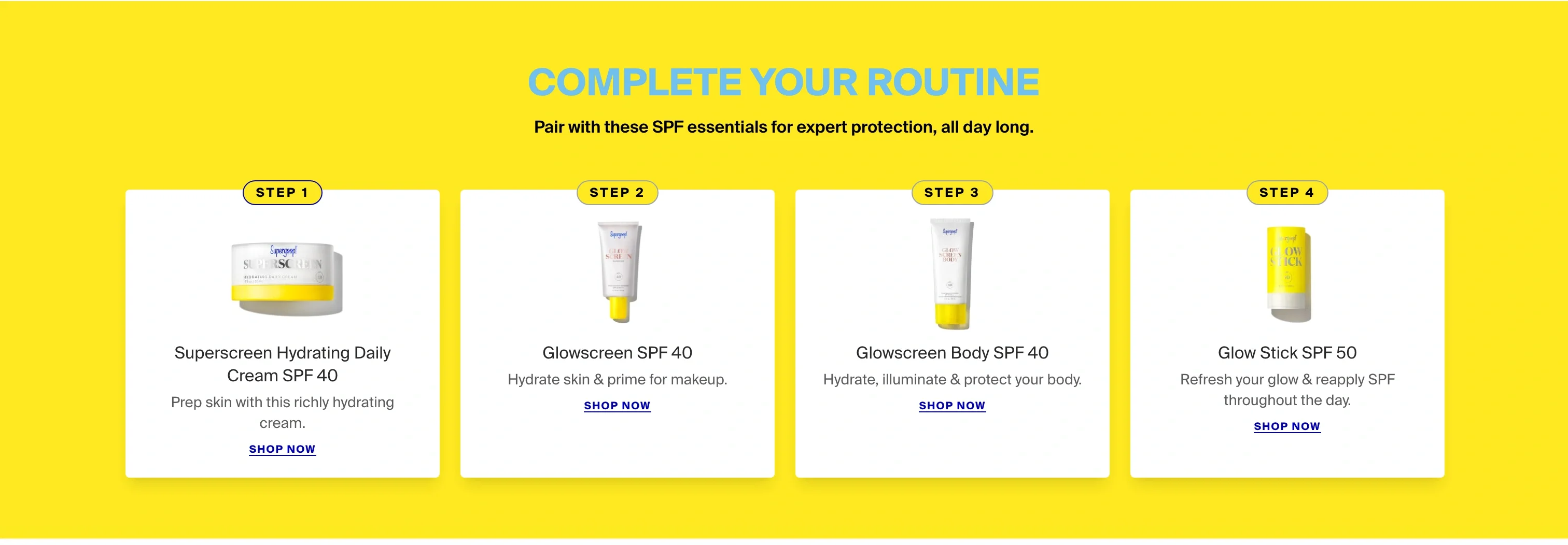 Complete Your Routine