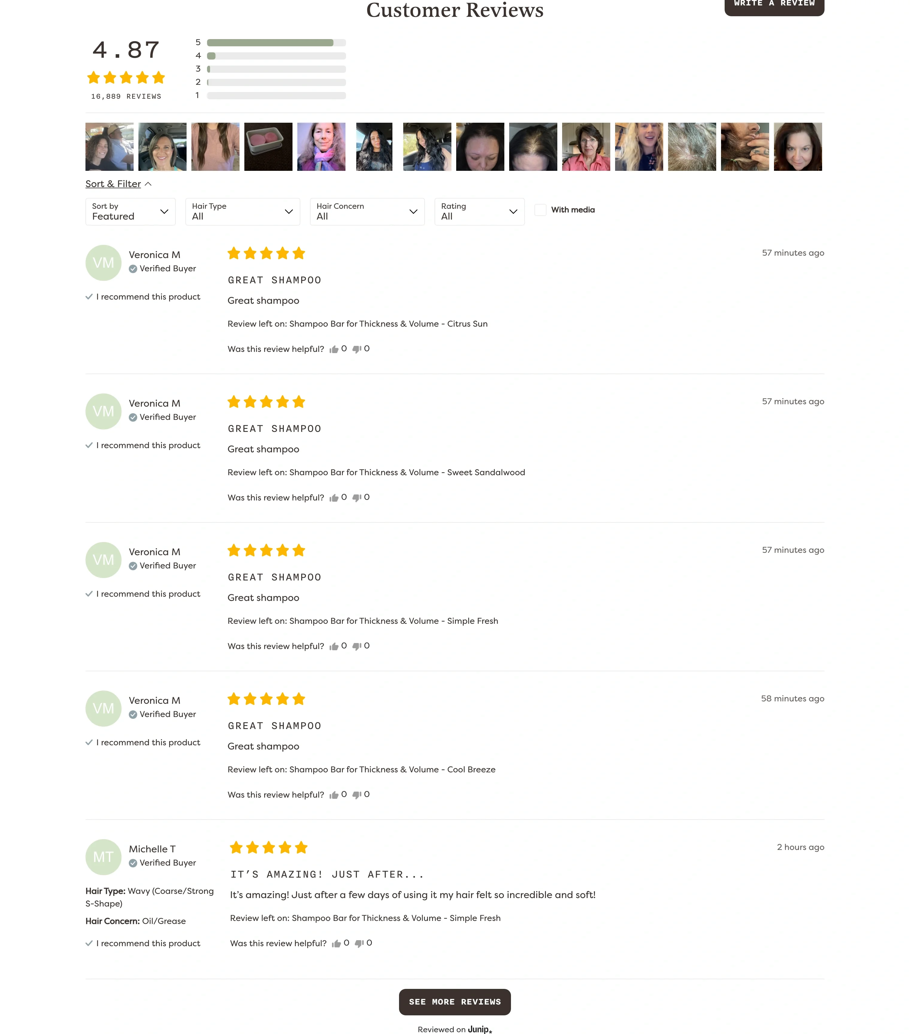 Customer Reviews — 16,889 Reviews