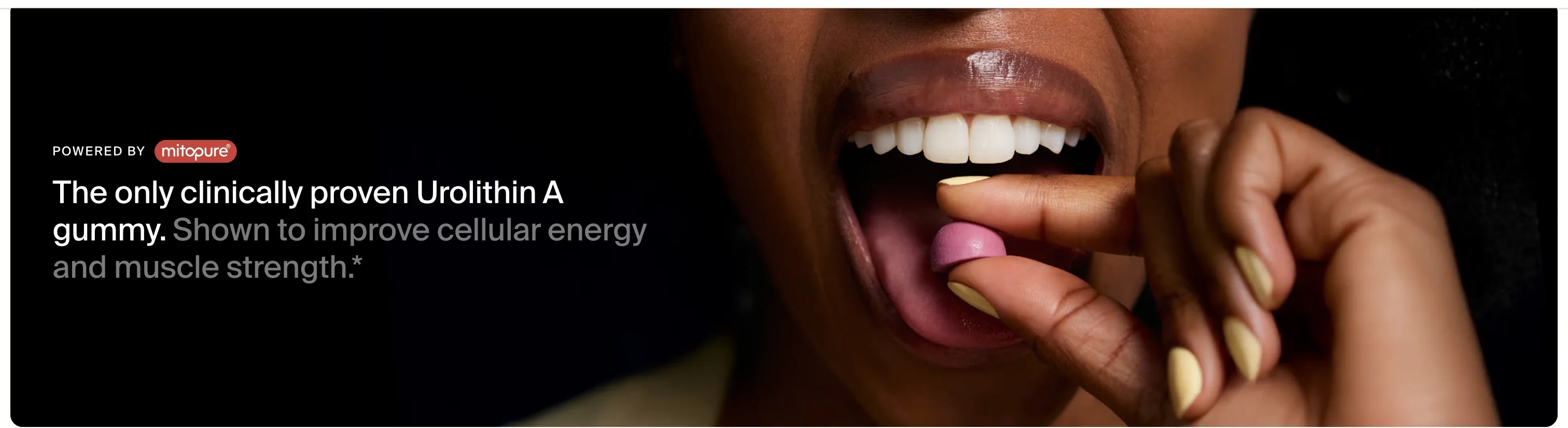 Product Hero - Mitopure Gummies