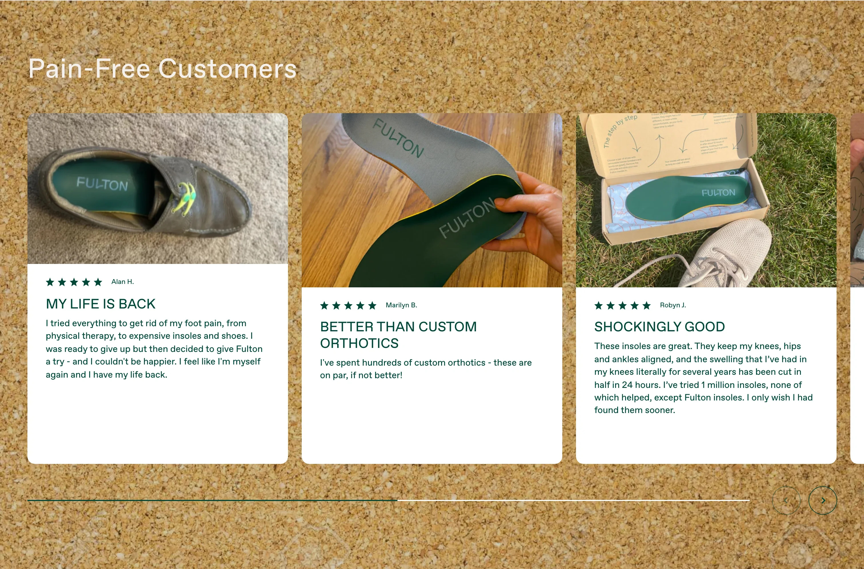 Customer Testimonials