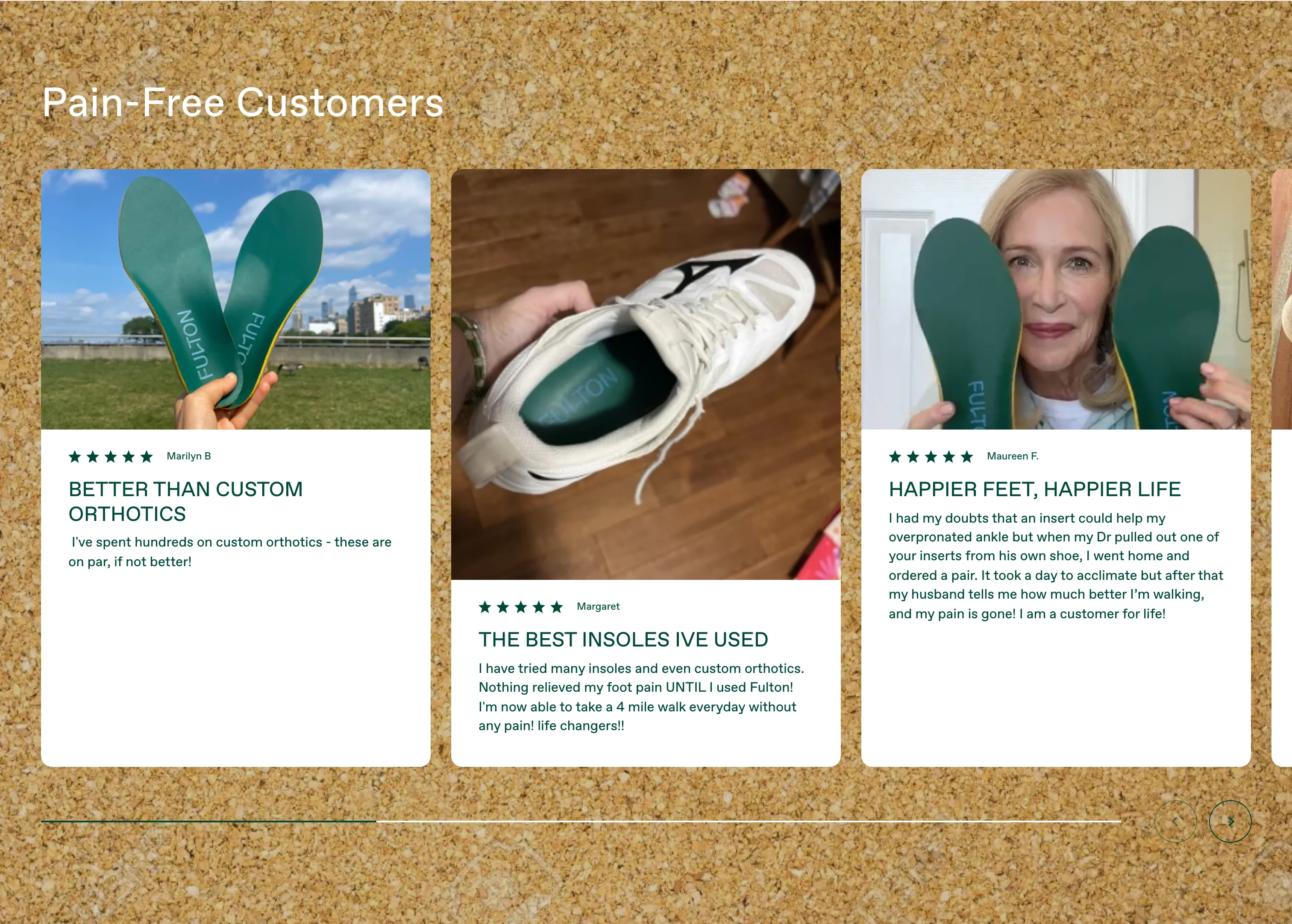 Customer Testimonials