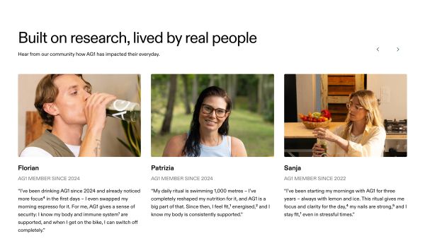 Community Testimonials