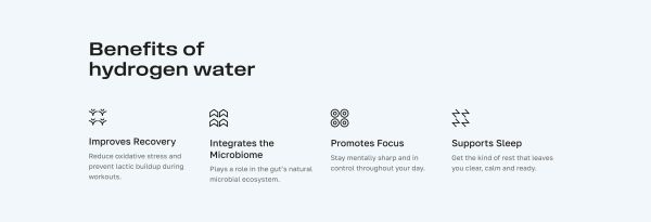 Benefits of Hydrogen Water