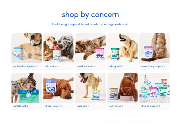Shop by Concern