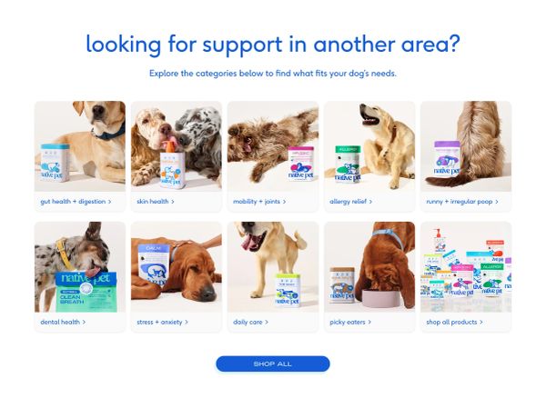 Shop by Category — Health Concerns