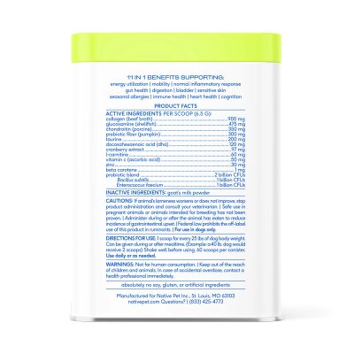 Product from Native Pet