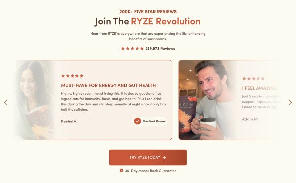 Customer Reviews Carousel