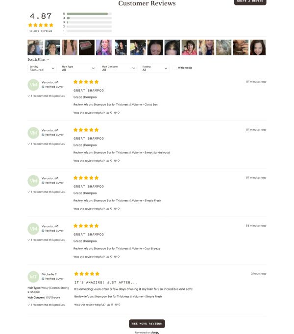 Customer Reviews — 16,889 Reviews